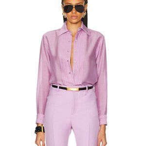 Brand NWT Tom Ford Silk Batiste Pink Shirt RT $1650